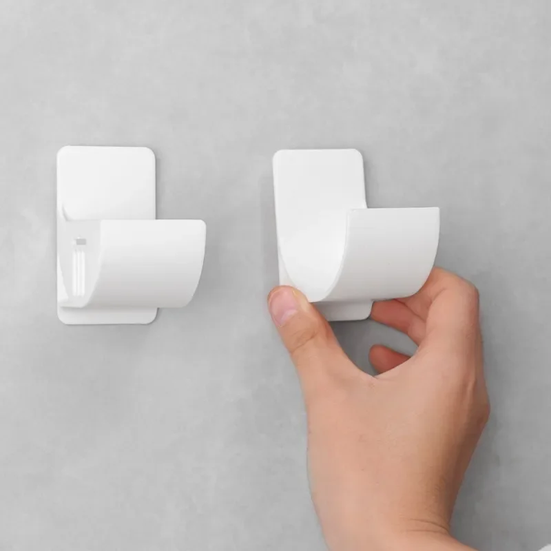 20/2pcs Wall Mount Plastic Poly Trash Waste Bag Roll Holder Dispenser Space-Saving Plastic Bag Holder Home Kitchen Organization