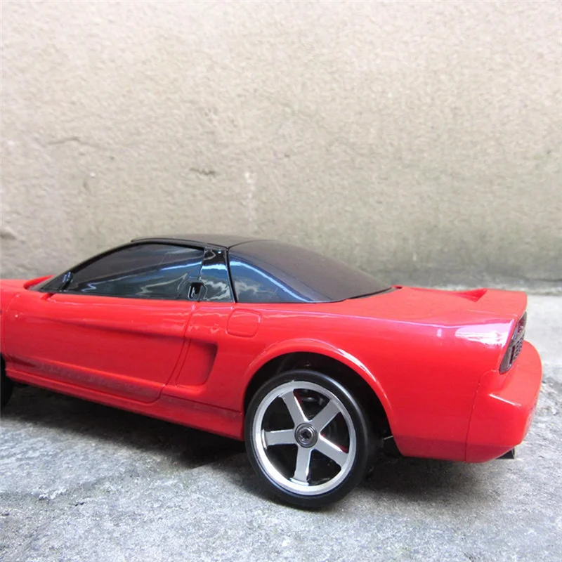 LDRC AE86 RC 자동차 업그레이드 부품 액세서리 용 고무 타이어 예비 부품이있는 전체 4Pcs 휠