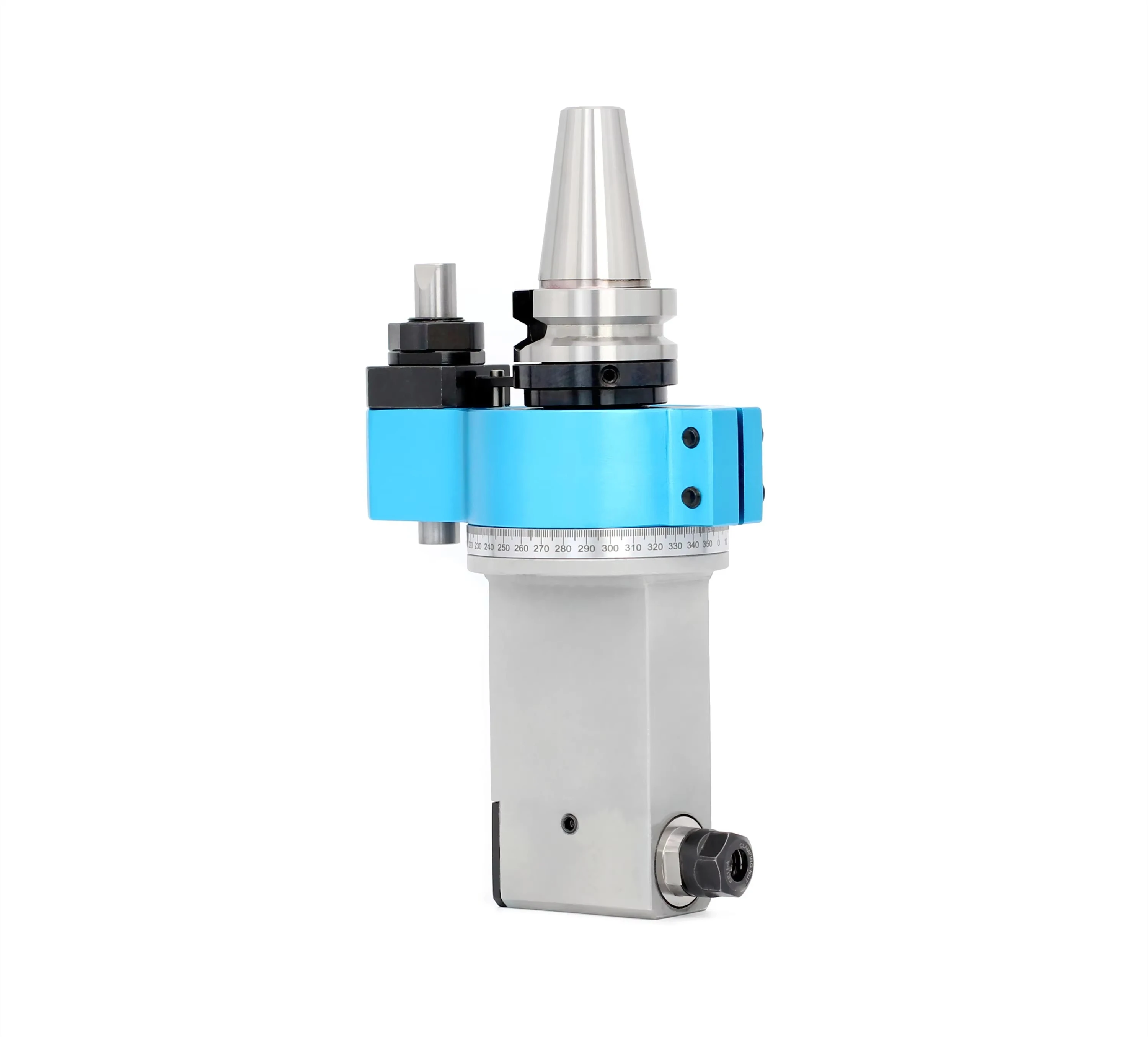 

2026 hot saleFactory Direct BT40 Angle Head HSK63 100A Side Milling Head BT50-ER11-140 Machine Tools Accessories