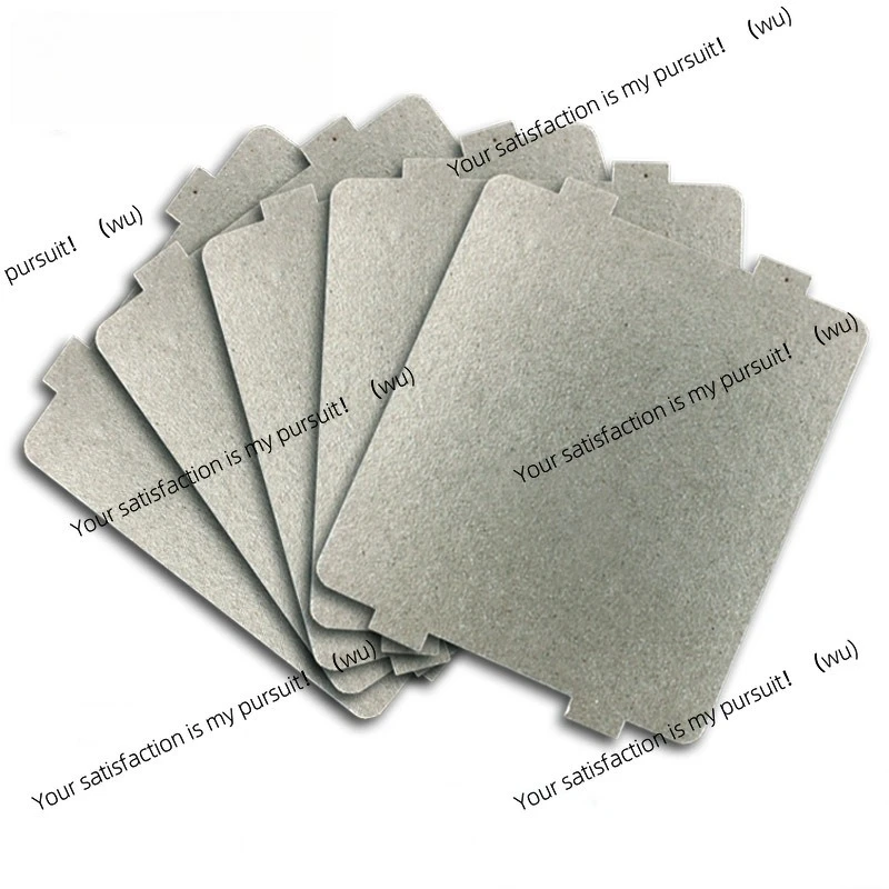 5 peças de placas de mica espessas de 9,9cm*10,8cm para fornos de micro-ondas Galanz, Midea, Panasonic, LG, etc. - tampa de magnetron