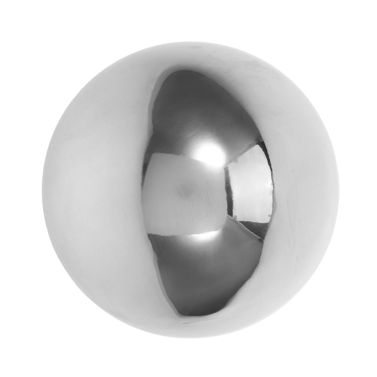 

Polished Gazing Ball Stainless Steel Reflective Hollow Sphere Garden Ornament for Yard Garden Living Room Decoration Use