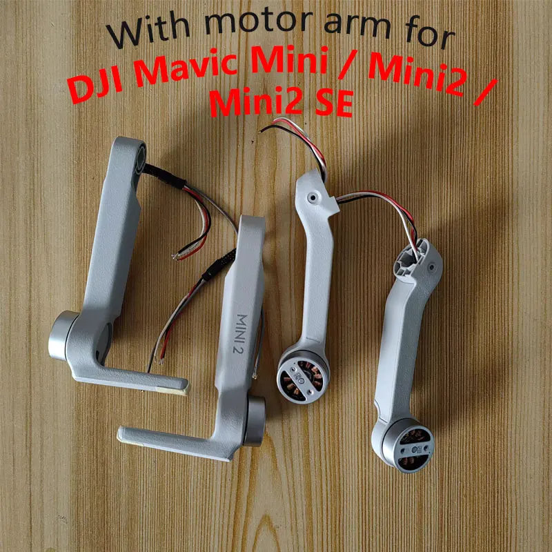 

Original DJI Mavic Mini/Mini2/2Se Arm With Motor For Mini 2/2Se Drone Repair Parts Front and Rear Arm Rod Spindle Paddle