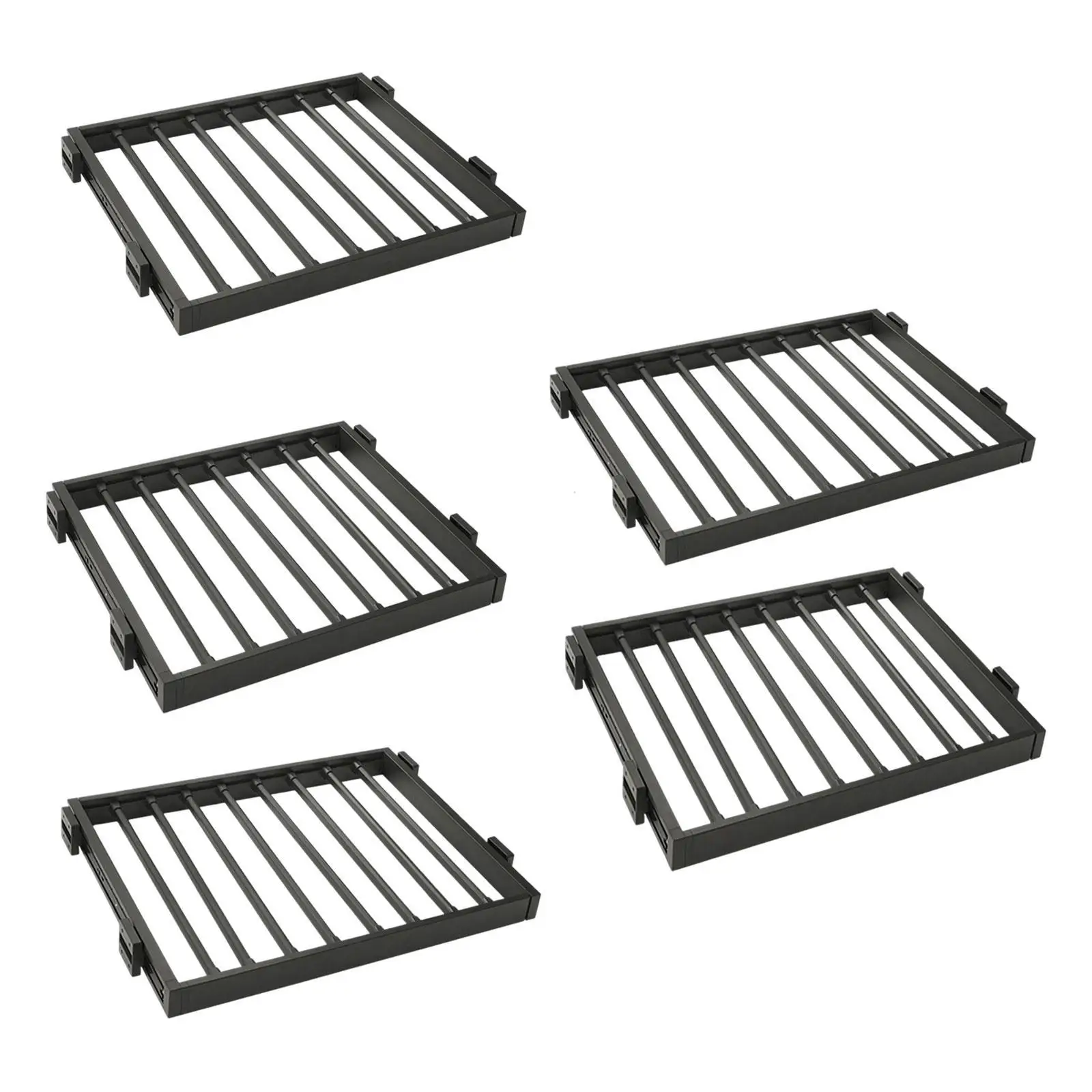 

Laundry Drying Rack above Washing Machine Retractable with Sliding Rail Flexible Space Saver Adjustable Pull Out Clothes Rail