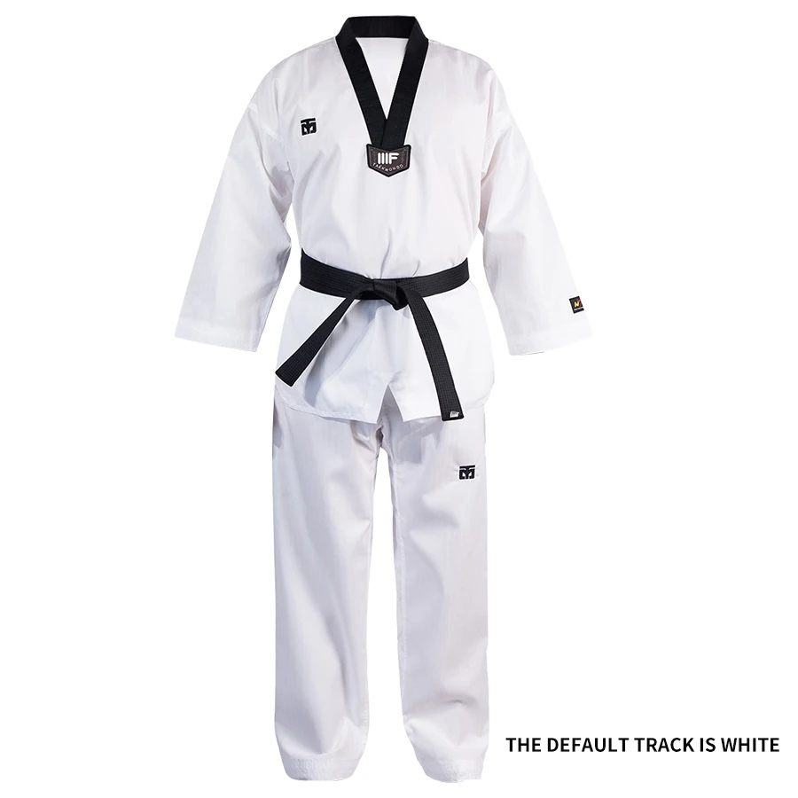 WTF Taekwondo Dobok Kleidung für Kinder und Erwachsene ITF Karate-Anzug Taekwondo-Uniform Karate-Kleidung Größe XXXL-XXXS – Detail 4