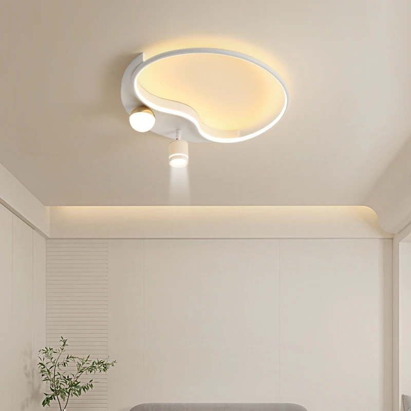 

Modern Simple Led Bedroom Ceiling Lights Atmospheric Home Creative Living Room Ceiling Lamp With Spotlight Indoor Lighting Lamps