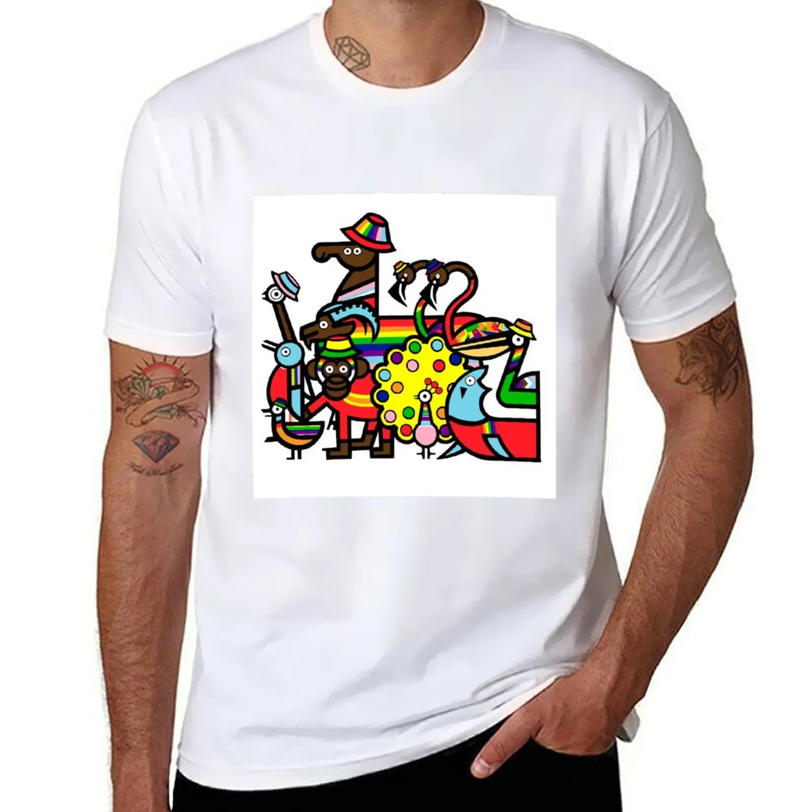 

Together Stronger Pride T-Shirt Retro Graphic Print T-Shirt