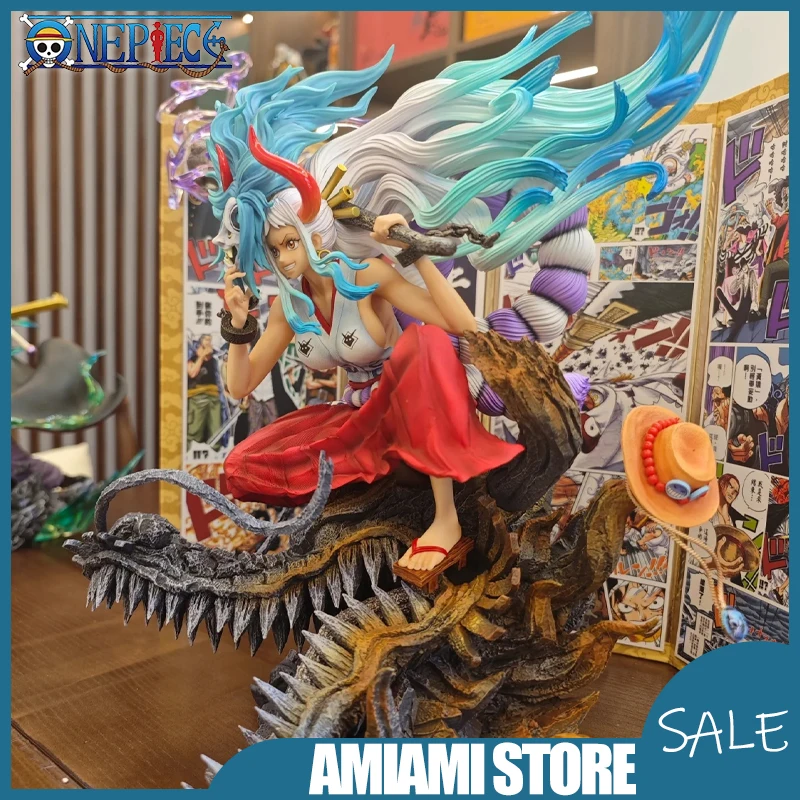 

37 см цельная поза кручивания, статуя Ямато, Onigashima Arc, аниме, фигурка из ПВХ, динамическая модель, Коллекционные детские подарки на день рождения, игрушки