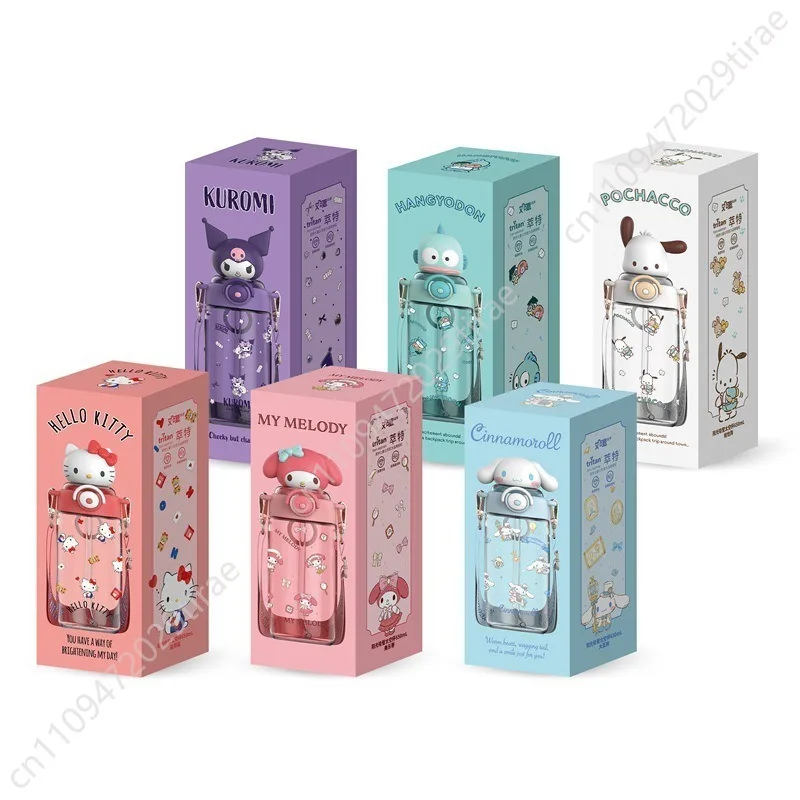 

Sanrio Hello Kitty Straw Cup HelloKitty Friends Plastic Water Cup Gift Cosplay Props