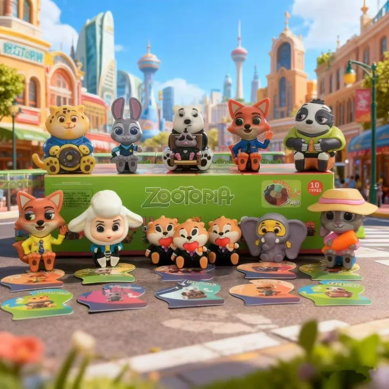 

Disney Accessories Handmade Crazy Zootopia Judith Nick Leopard Police Officer Cute Cartoon Anime Popular Hot Selling Ornament