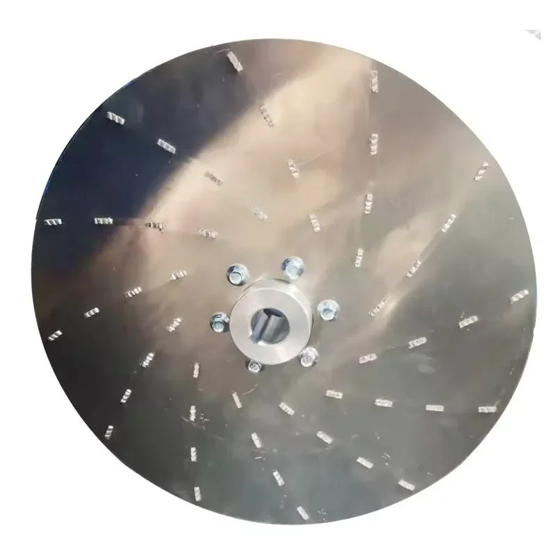 Grinding and Dust Fan Impeller Dust Suction Collection Platform Fan Wheel Explosion-proof Pulse Aluminum Fan Impeller