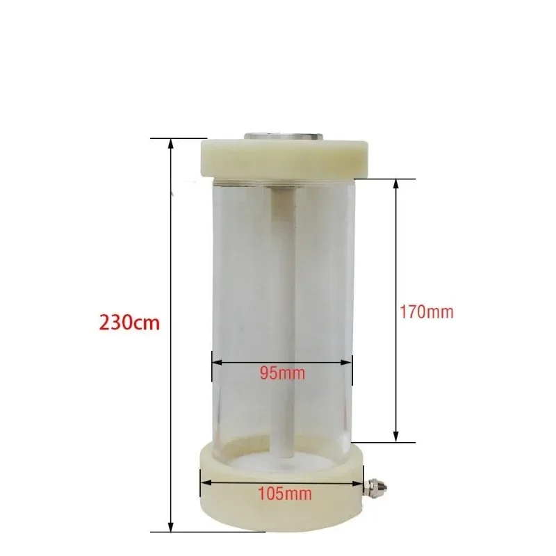 1L Cup Fluidization Hopper and 06 Pump for Electrostatic Powder Coating System