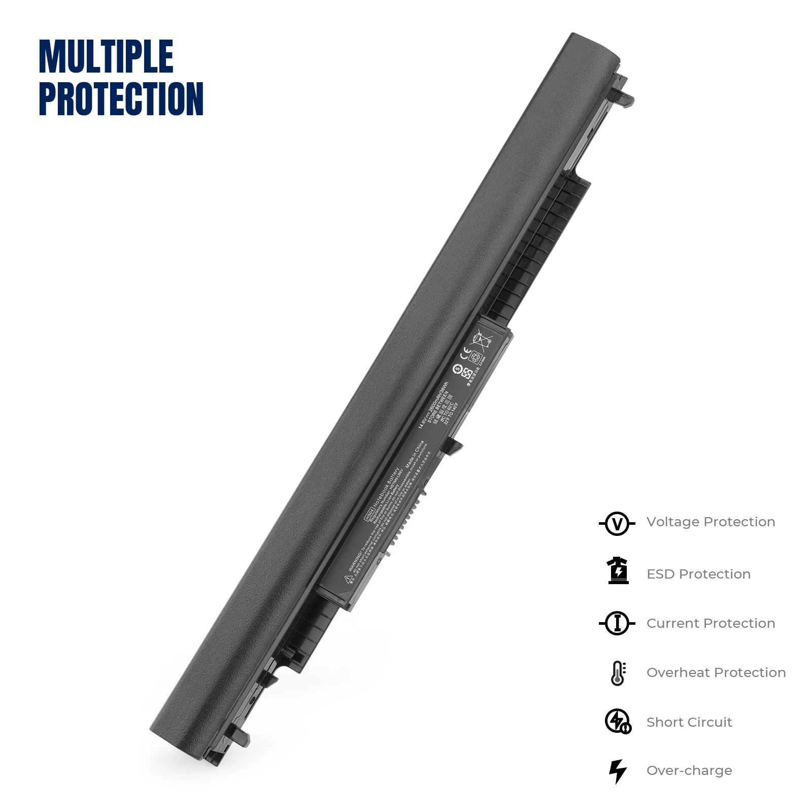 YOOFAN HS04 14.6V 2600mAh Laptop Battery For HP 240 245 250 255 G4 HSTNN-LB6U HSTNN-LB6V HSTNN-PB6S 807611-831 807957-001 HS04