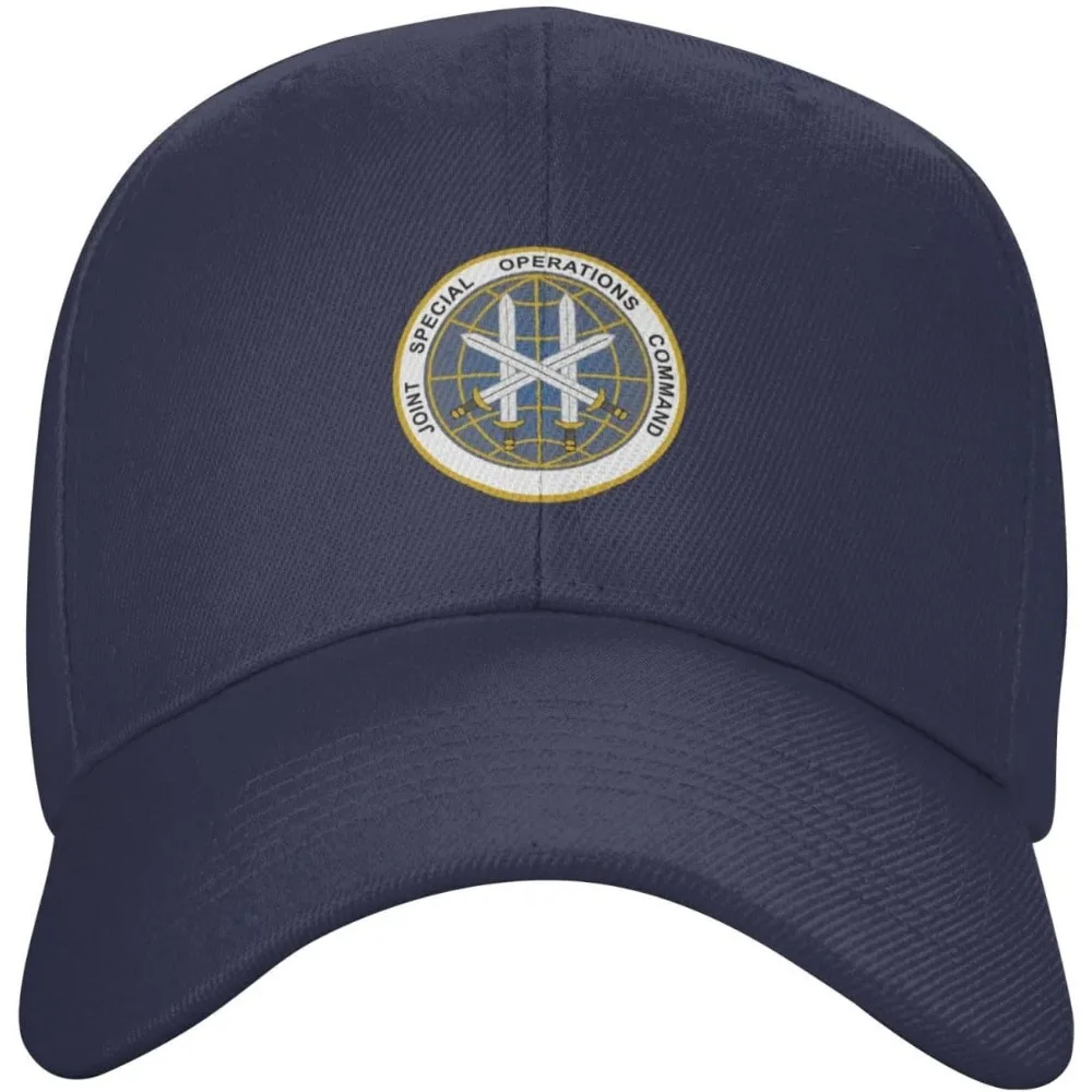 Seal of The Joint Special Operations Command (JSOC) Baseball Cap for Men Women Solid Color Duck Tongue Hat