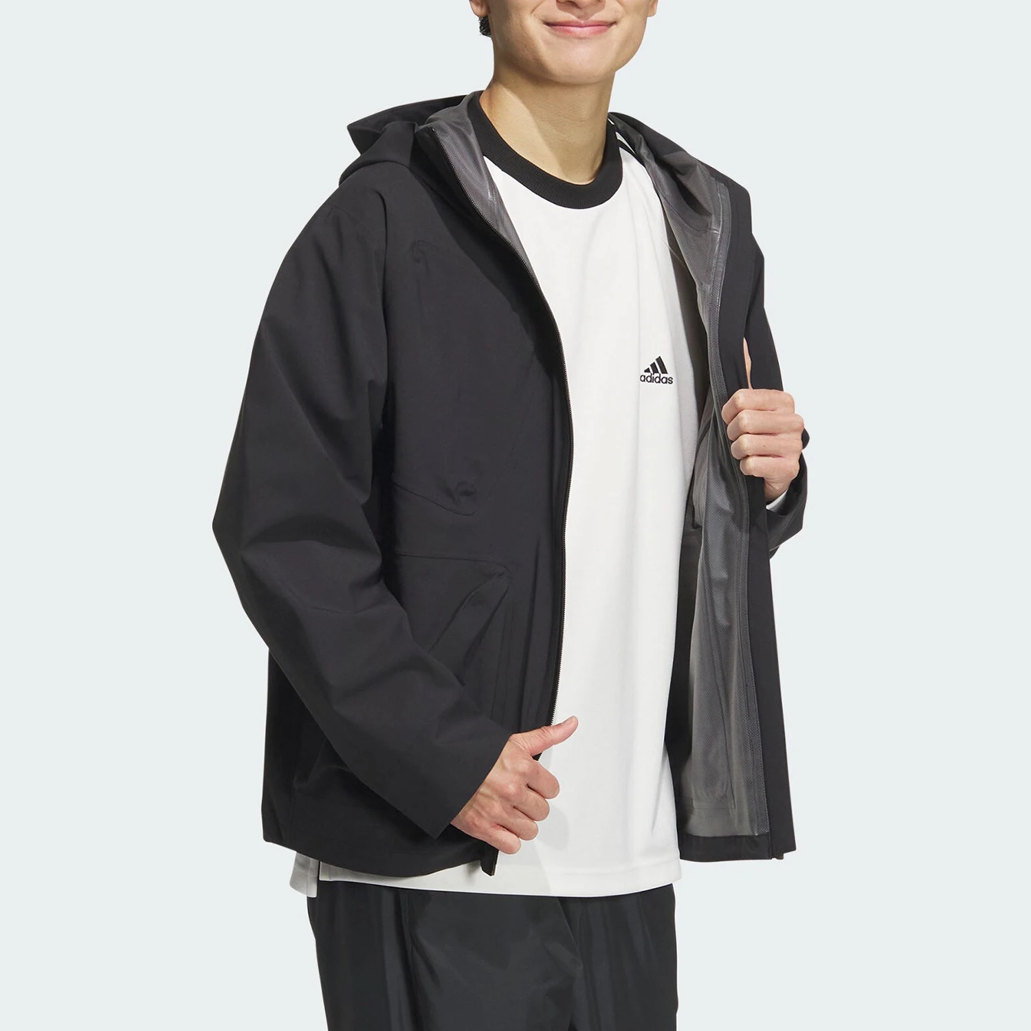 Adidas Official TH RAIN JKT Men's Sport Hooded Jacket JI8669