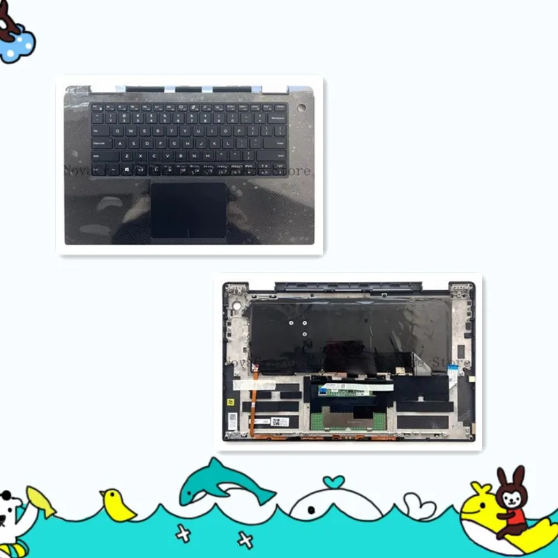 

0M9W9K M9W9K New For XPS 15 9575 Palmrest with Keyboard Touchpad 0M9W9K M9W9K 15.6"
