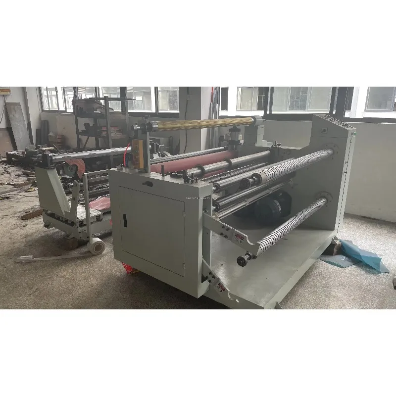 High Speed Automatic Thermal Paper Slitter Rewinder Machine Roll to Roll for 3 Inch Core POS Cash Register Label 200m/min
