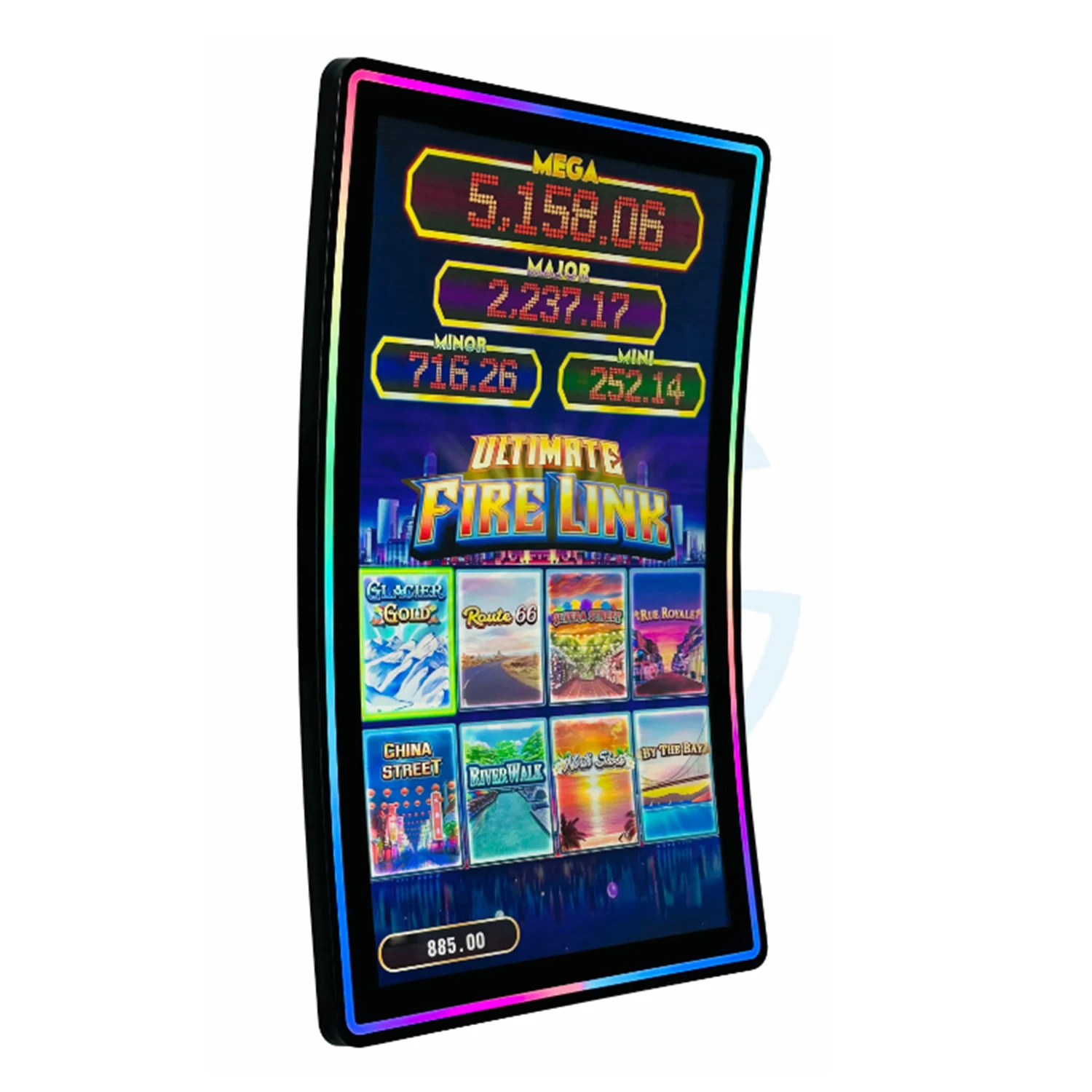 

32-дюймовый изогнутый игровой монитор с вертикальным емкостным сенсорным экраном PCAP