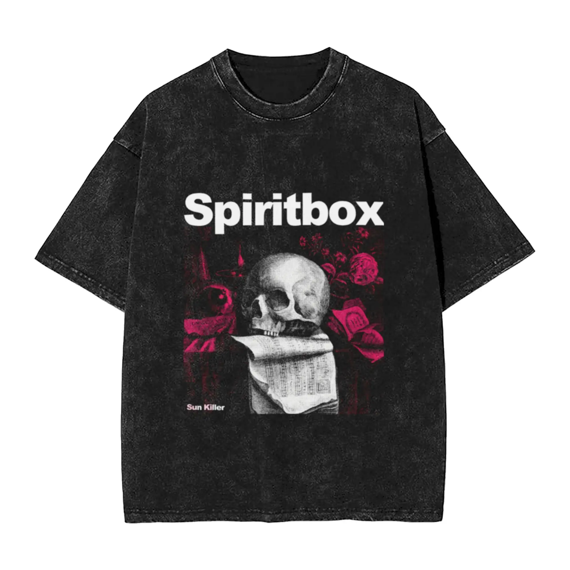 Spiritbox   Sun Killer Unique Comfort A T-Shirt Oversized Short Sleeve Men's Women's Cotton Tees Tops