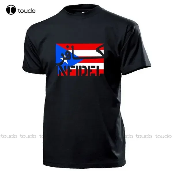 Hot Sell Fashion Puerto Rico Infidel Free State Flag Flag Island Caribbean Armee An- T Shirt O-Neck T Shirt fashion funny new