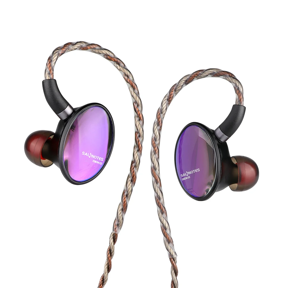 Pre-order 7HZ Crinacle Salnotes Dioko 14.6mm Planar Diaphragm Driver In Ear Earphone HiFi Music Headphones Detachable Cable