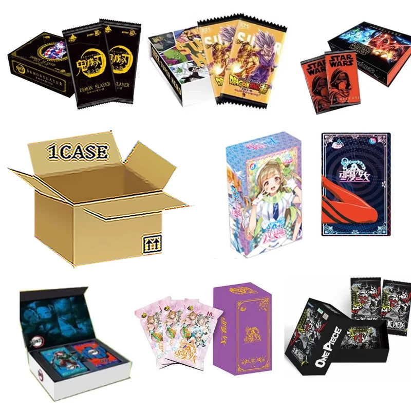 Demon Slayer Collection Cards Goddess Story Big Sale Collector Card Table Games Playing Cards Children's Toys