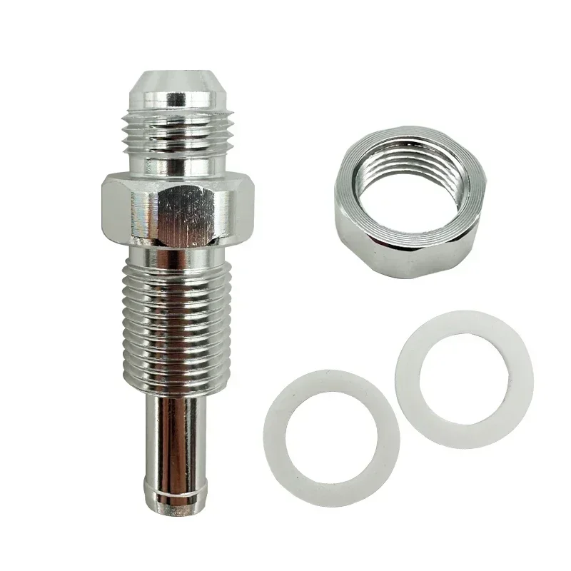 2X Aluminium 6AN 8AN Male Flare Bulkhead To 5/16