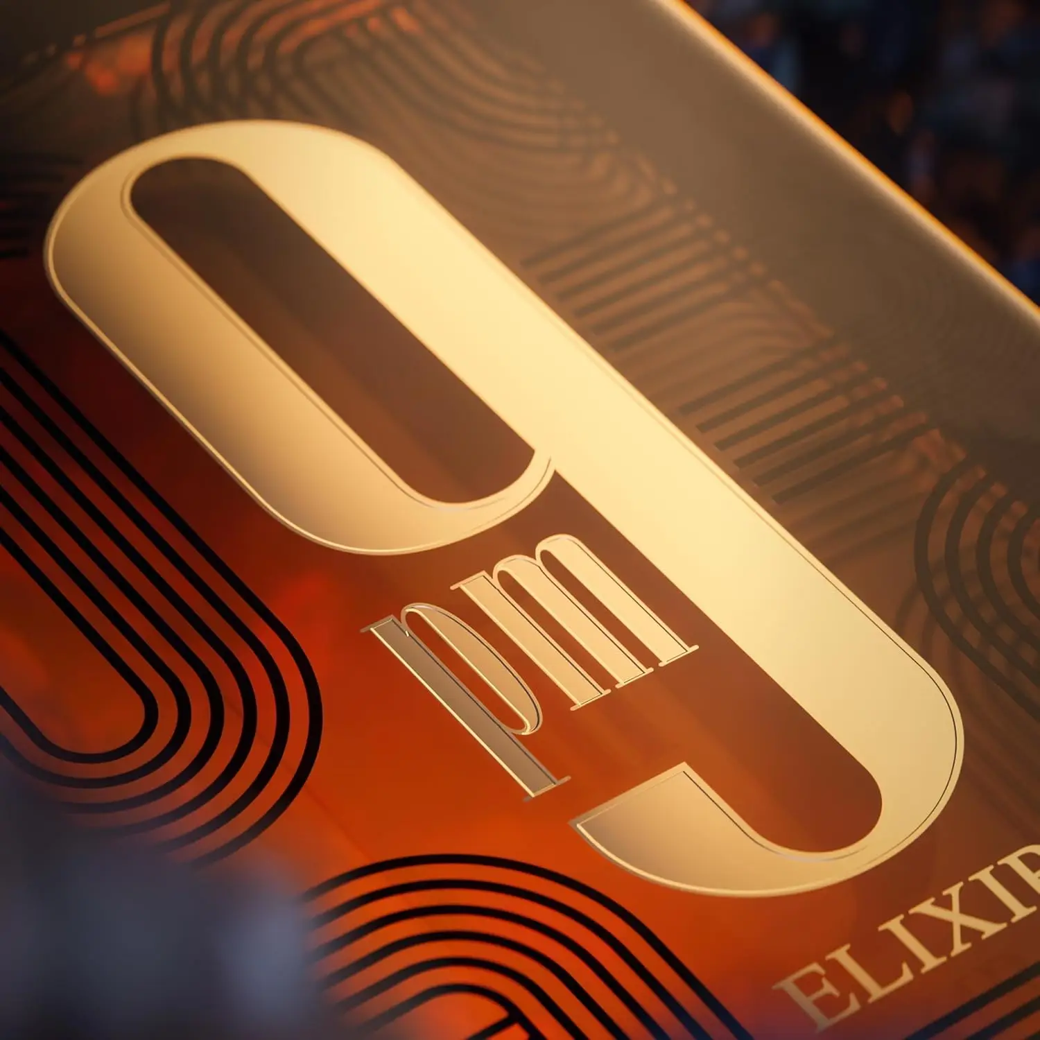 9 PM Elixir Unisex Extrait De Parfum 3.4 Fl. أوز عطر حار فاخر للرجال والنساء