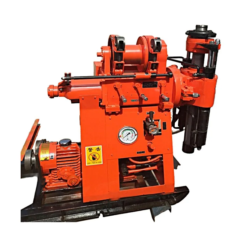 Przenośna wiertnica obrotowa na gąsienicach GK200 - silnik elektryczny/diesla 220 V |   200m głębokość do wiercenia rdzeniowego geologicznego i glebowego