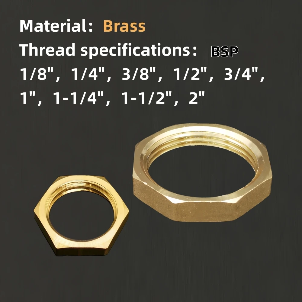 2PCS Brass Hex Lock…