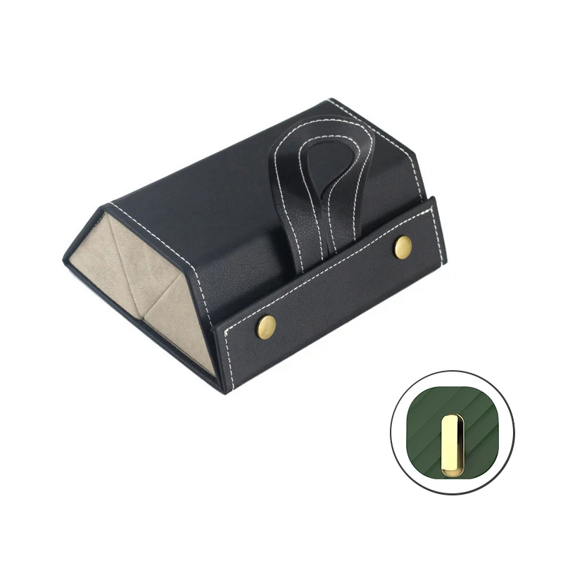 Custodia per occhiali portatile portagioie multifunzionale scatola per esposizione per occhiali Multi Slot borsa per occhiali da sole pieghevole da viaggio