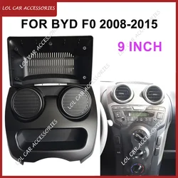 9 Inch For BYD F0 2008-2015 Car Radio Stereo Android MP5 WIFI GPS Player 2 Din Head Unit Panel Fascia Dash Frame