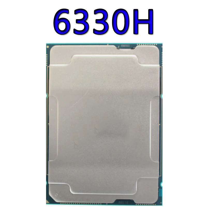 

Xeon 6330H CPU platina 3.7GHZ 24C/48T 33MB CPU 150W processador LGA 4189 FOR 4189 Mortherboard