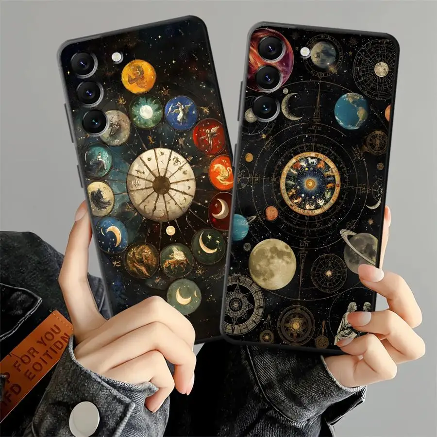 Planetary Universe Art Case for Samsung Galaxy A04 A15 A06 A17 A50 A16 A40 A70 A12 A05 A13 A20 Funda Phone Cover
