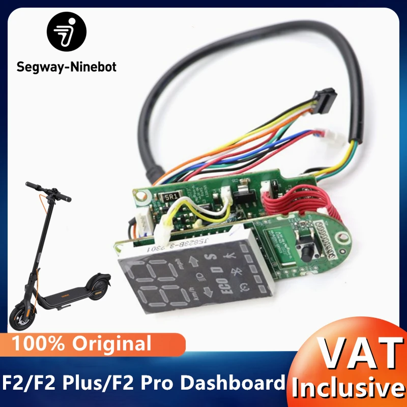 Original F2 Series Dashboard For Ninebot By Segway F2 F2 Plus F2 Pro Scooter Bluetooth Board LED Display Screen Instrument