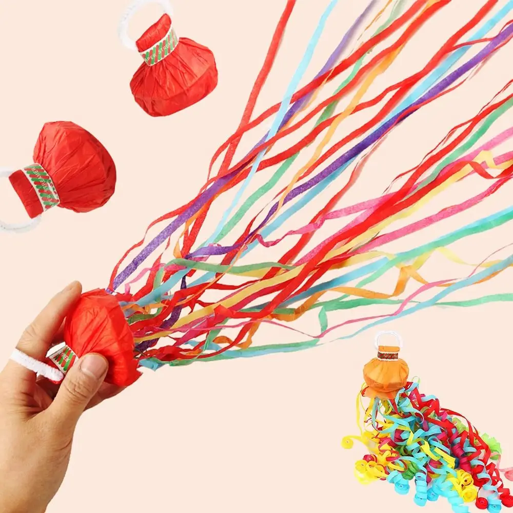 Wedding Hand Throw Ribbon Color Bars Streame Fireworks Bouquet Propose Wedding Celebrations Birthday Party Decor Props