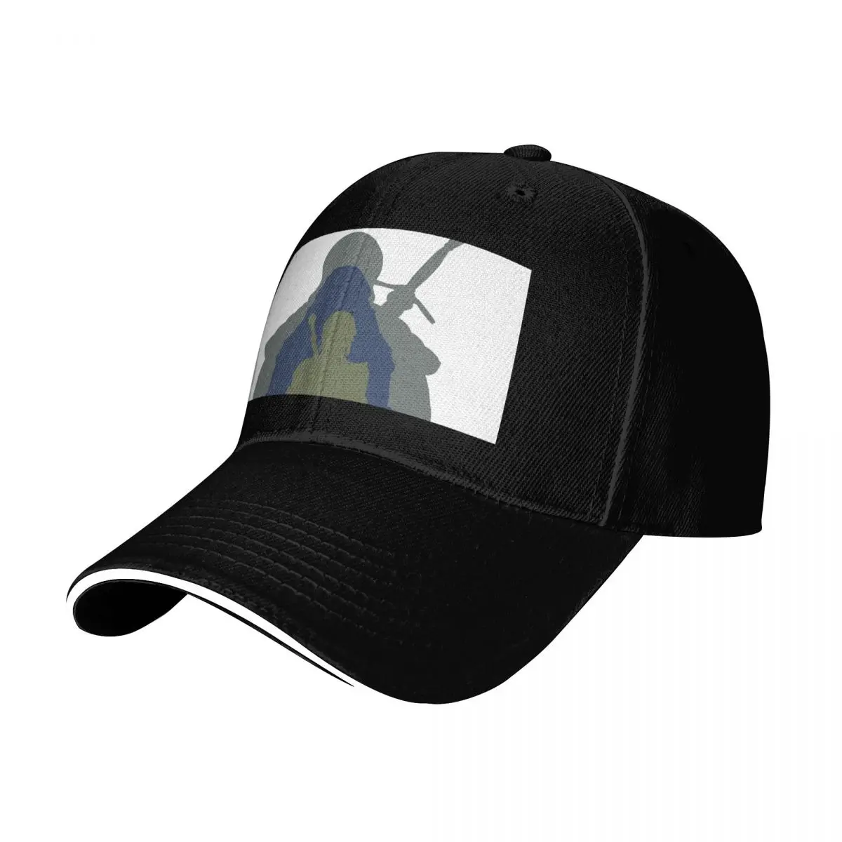 

Witcher Silhouette Baseball Cap Custom Cap Hat Luxury Brand Beach Boy Child Women's