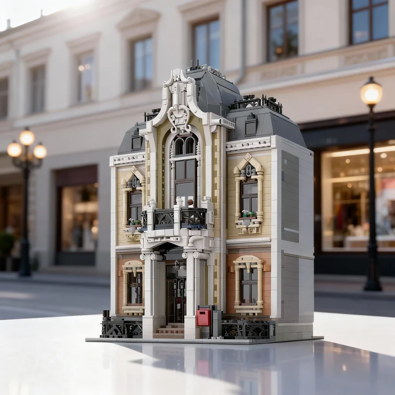 3748 pièces MOC Maison de Gideon Modèle de paysage urbain modulaire Blocs de construction Cadeaux de Noël Jouets DIY Idée créative