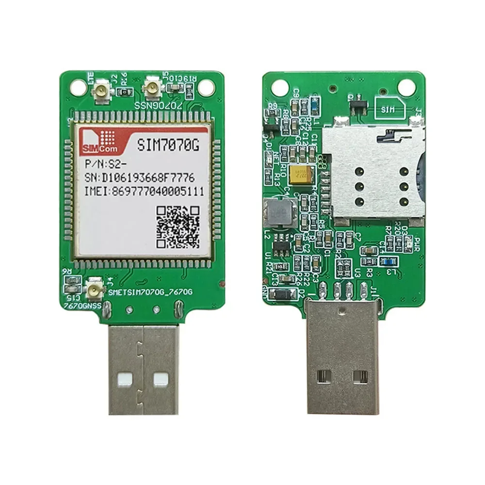 SIMcom SIM7070G USB Dongle sem Case Core Board LPWA + GSM + NBIOT + CATM competitivo com SIM7000A SIM7000G