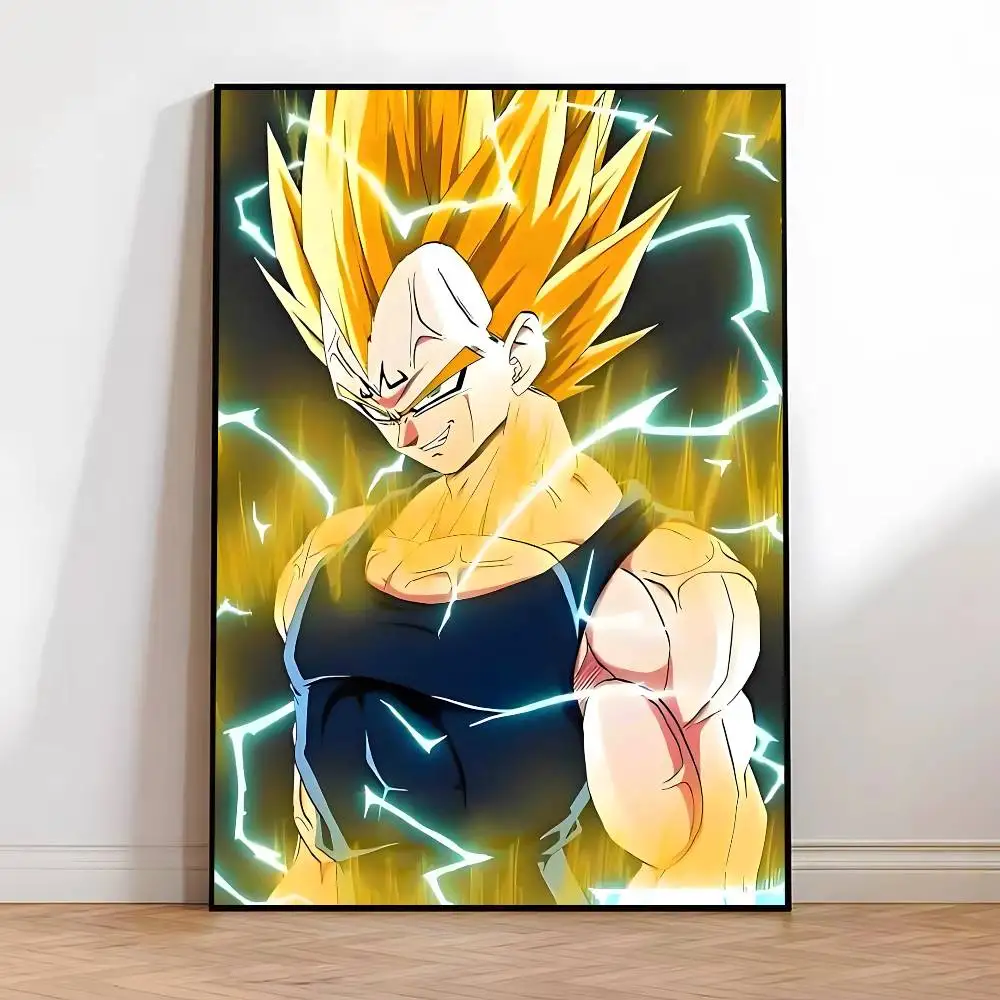 1 Stück Anime Dragon Ball Vegeta Poster HD-Druck Vintage Wandkunst Dekoration für Zuhause und Arbeitszimmer – Detail 11