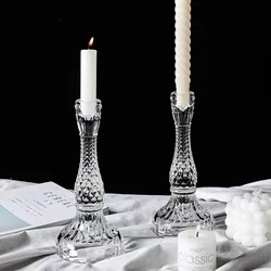 WATERFORD CRYSTAL SEA JEWEL/ SEAHORSE CANDLESTICKS