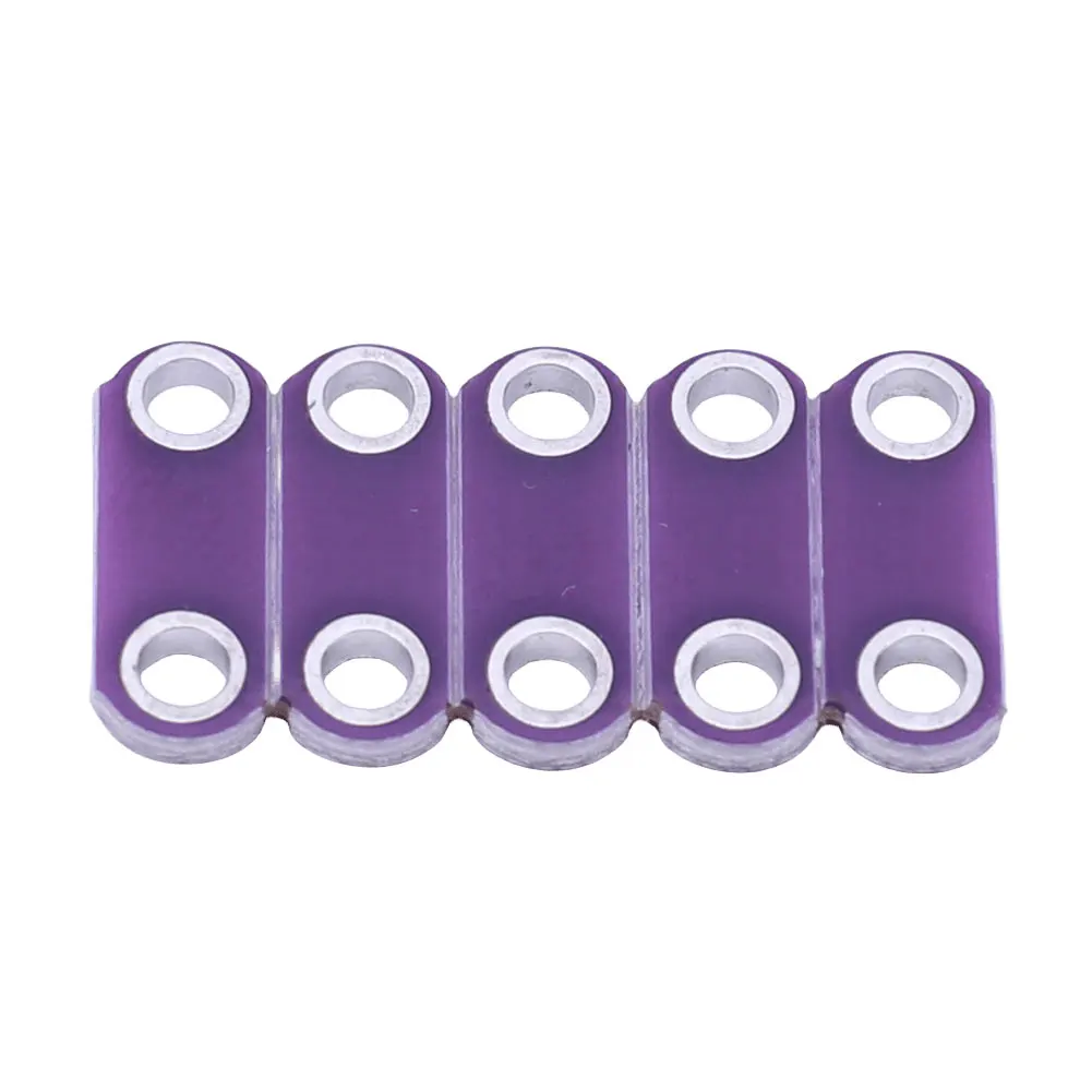 حزمة من 5 مصابيح LED Lilypad أحمر/أبيض/أصفر/أزرق/أخضر Lilypad LED وحدة إضاءة لمشاريع Arduino IDE E-Textiles التي يمكن ارتداؤها #5