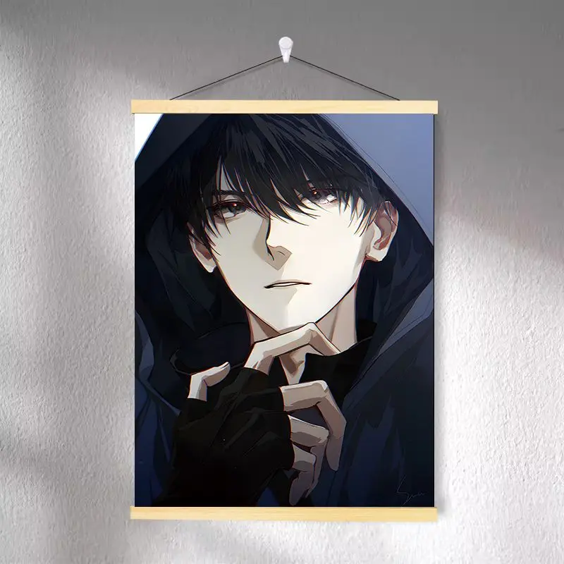  Anime Poster – The Lost Tomb (Daomu Biji) Zhang Qiling & Wu Xie Wall Art, UV Printed Canvas Scroll for Bedroom & Fan Sanctuary