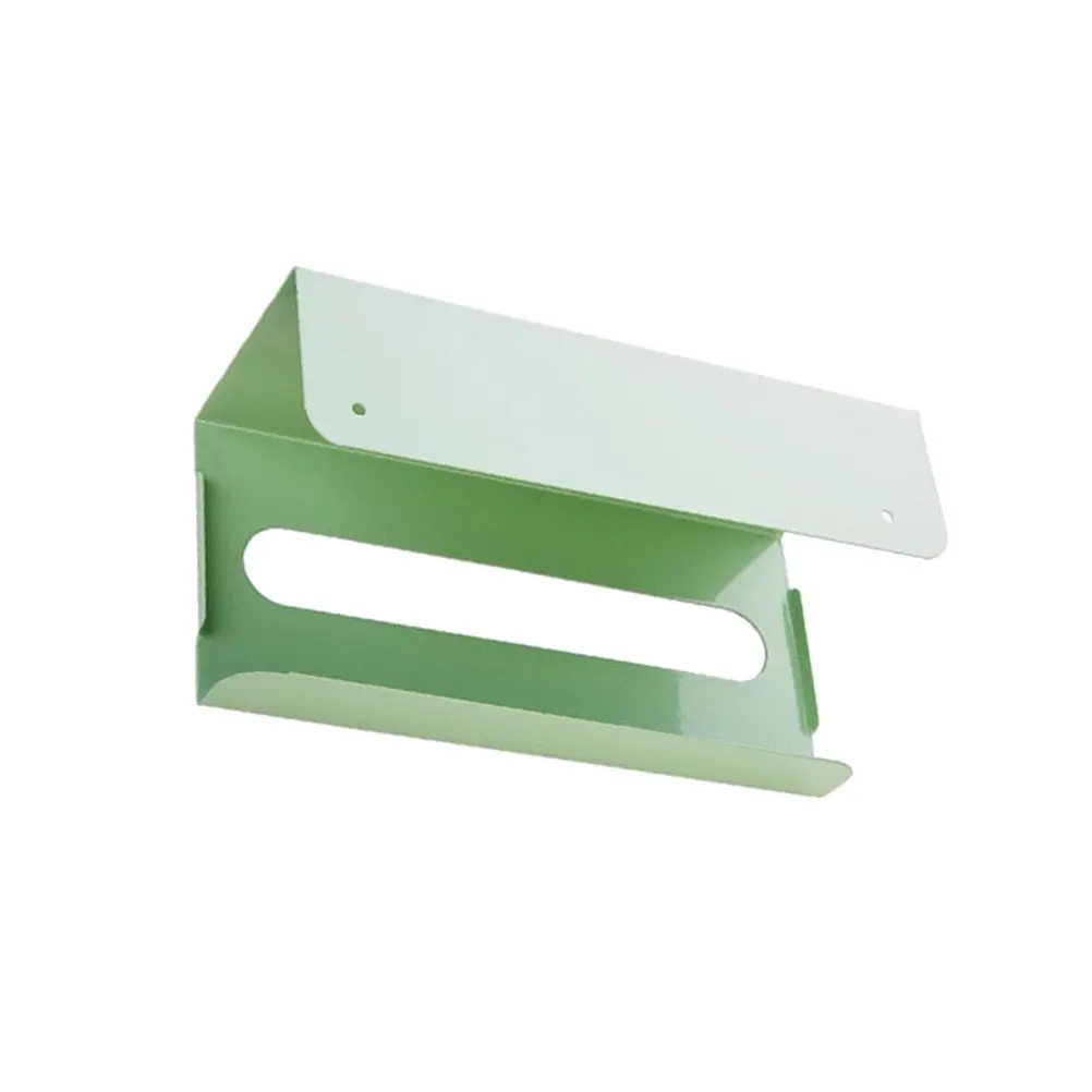 

Iron Toilet Paper Box Wall Mounted No Punch Bathroom Tissue Dispenser Holder with Storage Drawer Tissue Organizer