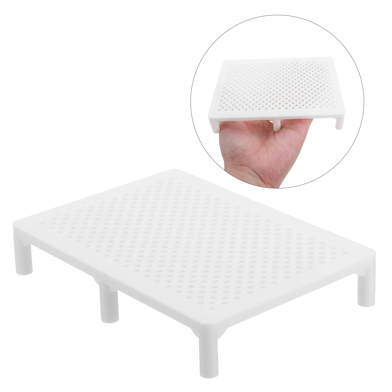 

Soft Drying Rack Polymer Clay Holder With Hole Guide Board For Uv Resin Curing Stud Post Positioning Tool Jewelry Making