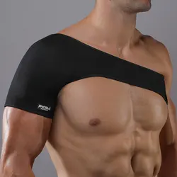 Tutore per spalla per recupero lesioni polsino rotatore manicotto di supporto a compressione in Neoprene traspirante per uomo donna attrezzatura sportiva