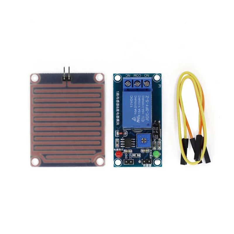 PHILE-Plant Leaf Humidity Sensor Raindrop Controller Modul 12V Relais Wetterüberwachung Einstellbare Empfindlichkeit