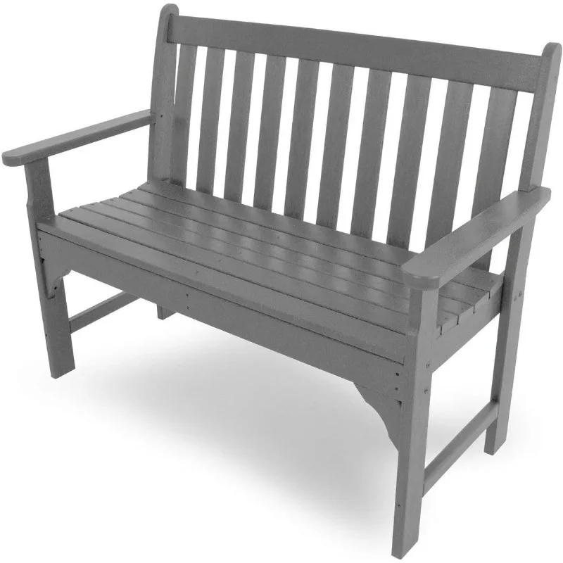 

POLYWOOD GNB48GY Vineyard 48" Bench, Slate Grey