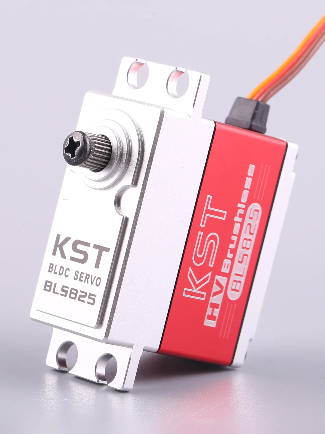 KST BLS825 MG V8.0 70g/ 35kg/ 0.11 sec HV Brushless brushless digital servo for RC airplane aircraft 1/8 Car Buggy