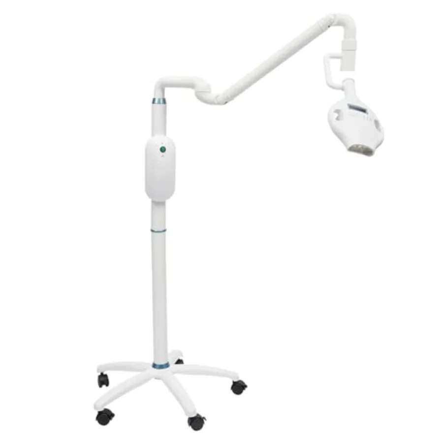 Máquina profesional de blanqueamiento dental con luz LED para uso dental móvil 40W 8 Uds blanqueador de dientes LED con luz azul roja púrpura