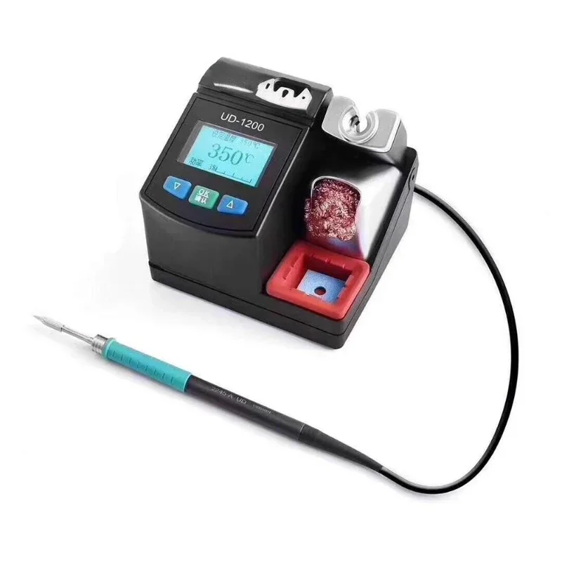 

UD-1200 intelligent soldering station 2.5 seconds speed heating double power supply with sleep precision lead-free tool